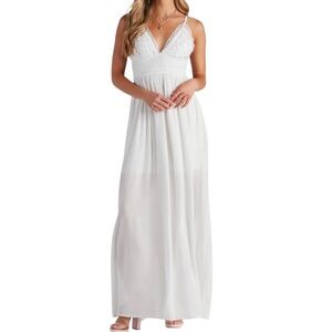 Windsor Boho Breeze crochet maxi dress